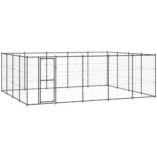  vanjski kavez za pse čelični 24 2 m²