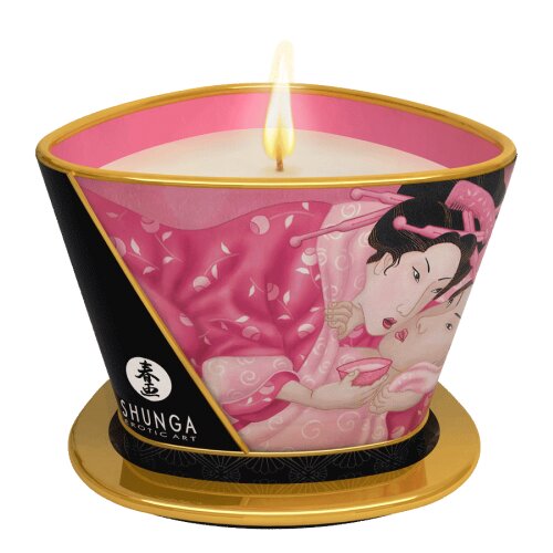Shunga Libido Massage Candle Rose Petals 170ml Cijene