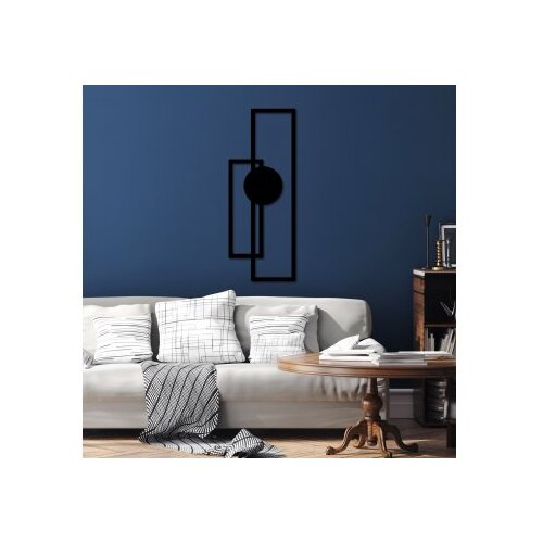 Opviq zidna dekoracija Astratto-1, 32x85 cm, 1.5 mm, Crna Slike