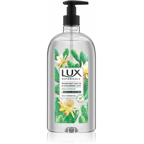 Lux Maxi Moonlight Cactus & Hyaluronic Acid gel za prhanje z dozirno črpalko 750 ml
