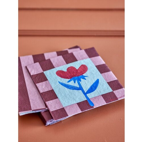 Bloomingville Papirnati ubrusi u setu 20 kom 33x33 cm Vinia &amp;ndash; Slike
