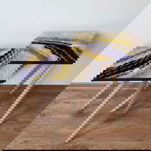 Hanah home 2Shp294 - Multicolor Multicolor Nesting Table (2 Pieces) Cene