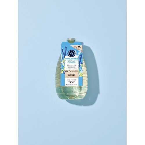 Yves Rocher Bain de Nature gel za prhanje nadomestno polnilo Wild Algae &amp;amp; Sea Fennel 600 ml Slike