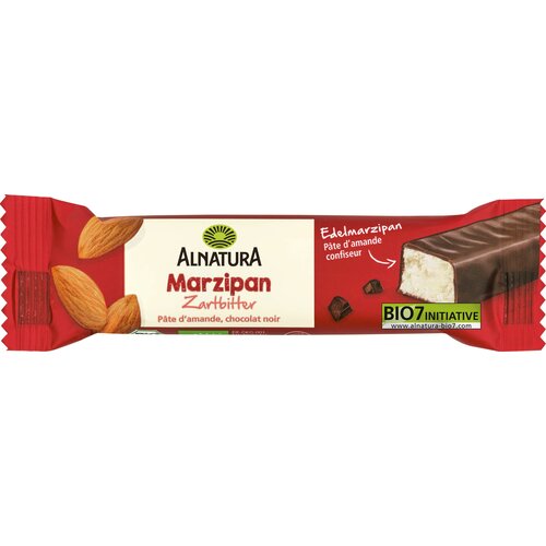 Alnatura Bio marcipanova plo&scaron;čica - temna čokolada - 40 g Cene