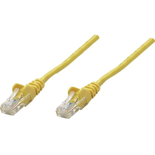 Intellinet 342407 RJ45 omrežni kabel\, Patch kabel CAT 6 U/UTP 15.00 m rumena 1 kos, (20419826) Cene
