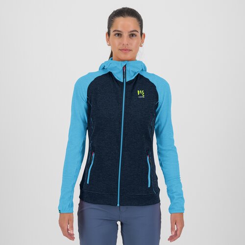 Karpos ambrizzola w full-zip hoodie, ženski duks za planinarenje, plava 2532006 Cene