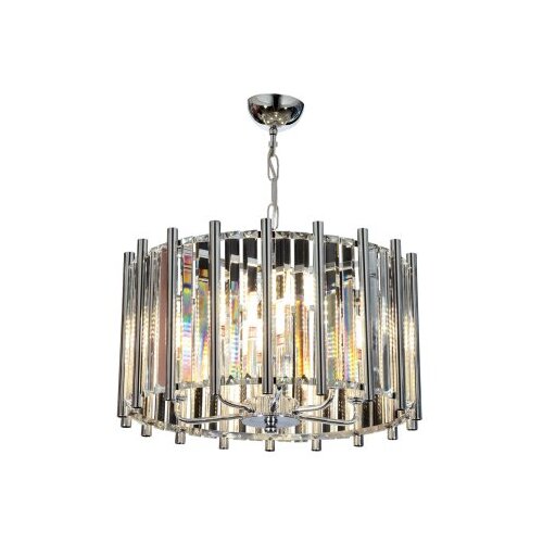 Opviq Luster Av-65222-K45, 57cm, 45cm, 6xE14, 40W, Srebrna Cene