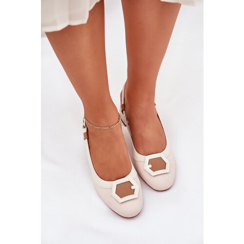 S. BARSKI Leather Elegant Women&amp;#039;s Sandals On Heel D&amp;amp;A Slike