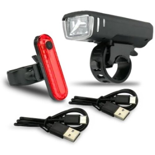QT Set punjivih LED svjetla za bicikl Falcon Eye City Cijene