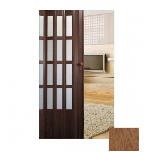 Master Vrata harmonika sa staklom 85x203x1,2cm Modern Oak-02 Cijene