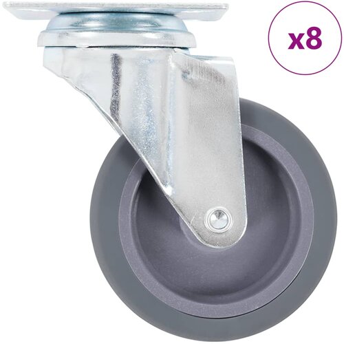 vidaXL Okretni kotačići 8 kom 75 mm Cijene