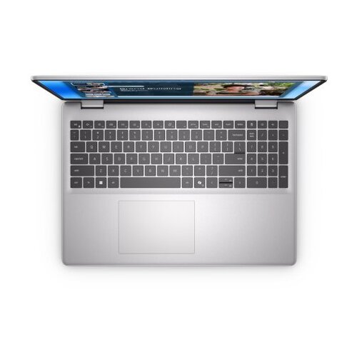 Dell 16 DC16251 (platinum silver, alu) fhd+ ips 300nits, core 7 150U, 16GB, 1TB ssd, MX570A 2GB, backlit, fp Cene