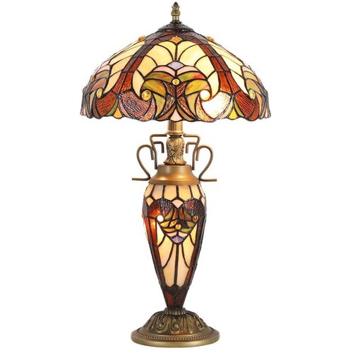  Prezent 1702 - Stona lampa TIFFANY 2xE27/60W + 1xE14/7W/230V Slike