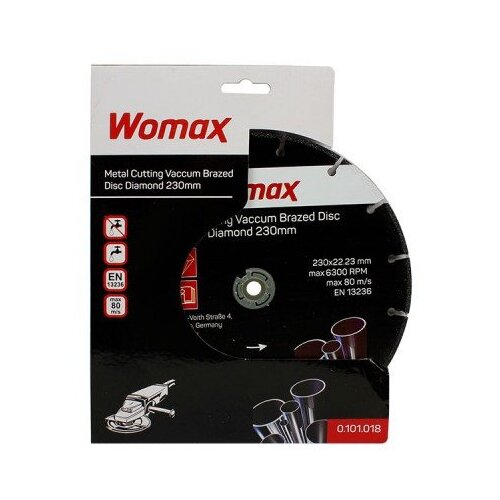 Womax rezana ploca dijamantska za metal O230MM Slike