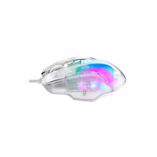 Havit USB miš MS1011SE transparent bela Cene