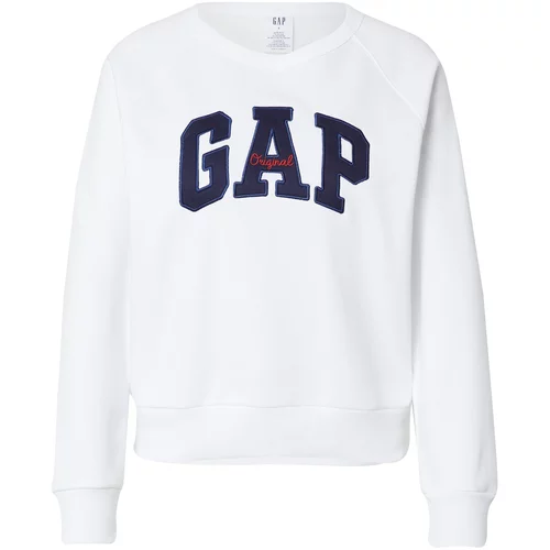 GAP Sweater majica mornarsko plava / crvena / bijela