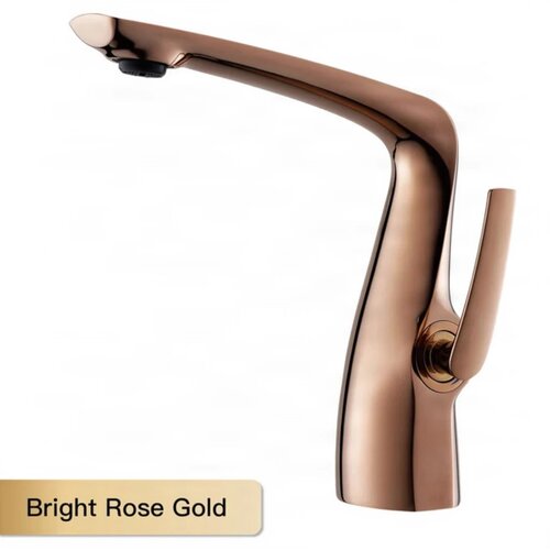 ELITE EDITION Deluxe moderna armatura za kopalni&scaron;ki umivalnik BS1531 | Pipa &mdash; Rose gold Cene