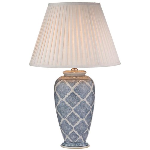  D&amp;auml;r Lighting ELY4223 - Stona lampa ELY 1xE27/60W/230V plava Slike