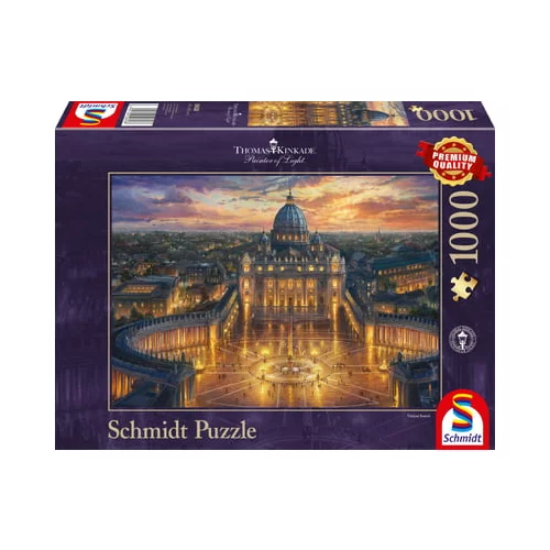 Puzzle - Vatikan - Thomas Kinkade, 1000 delov