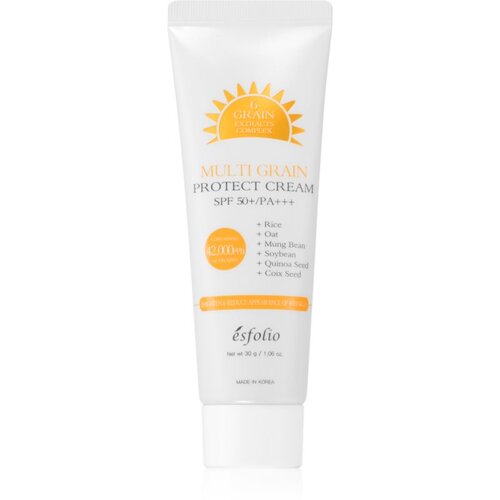 Esfolio Protect Cream Multi Grain posvetlitvena zaščitna krema za sončenje SPF 50+ 30 g Cene