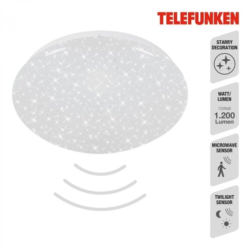 Telefunken 601706TF - LED plafonsko svetlo sa senzorom LED/12W/230V pr. 27 cm Slike