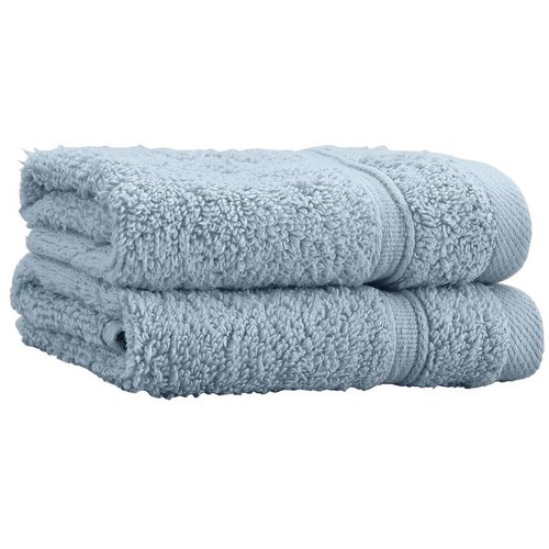 Catherine Lansfield Plavi pamučni ručnici u setu 2 kom od frotira 30x30 cm Zero Twist &amp;ndash; Slike