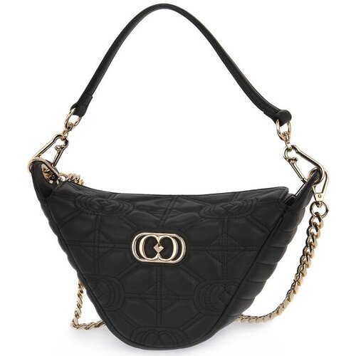 Le Carrie Bag Torbe LE CARRIE BLK STICH SPOON SHOULDER BAG Črna Cene
