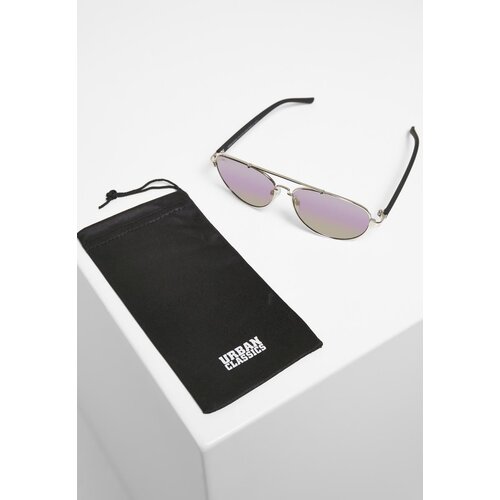 Urban Classics Accessoires Sunglasses Mumbo Mirror UC silver/purple Cene