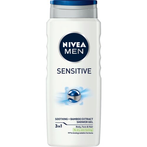 Nivea sensitive gel za tuširanje za muškarce 500 ml Cene