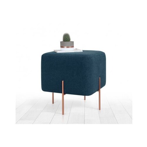 Atelier Del Sofa tabure copper 62 navy blue Cene