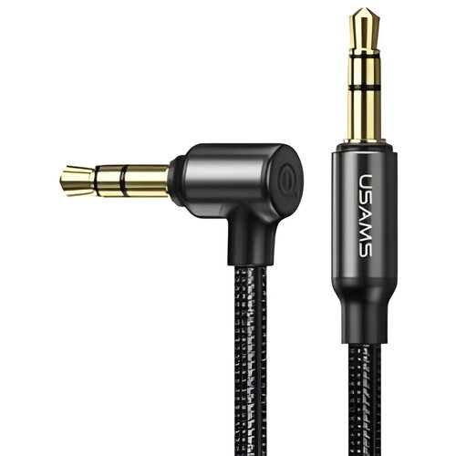 Usams Pleteni audio kabel 3,5 mm &ndash; 3,5 mm - 1,2 m - Crna Cijene