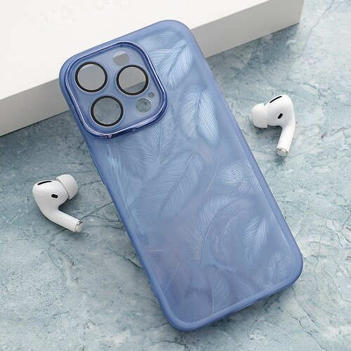  Maska za iPhone 15 Pro Max Glitter Feather plava Cene