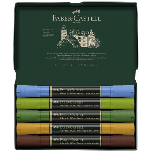 Faber-Castell FABER CASTELL Marker Albrecht Durer 5/1 ct wallet Plein Air Cene