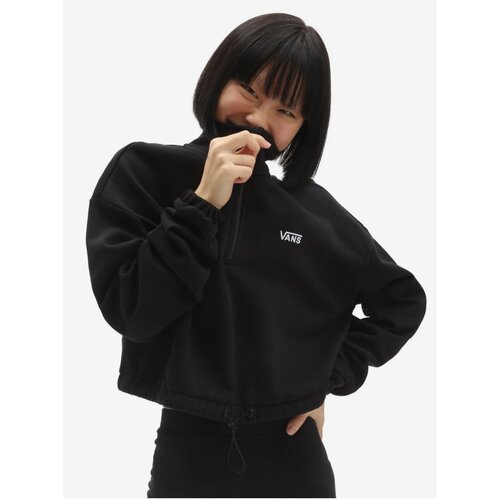 Vans Black Women's Cropped Hoodie - Women Slike