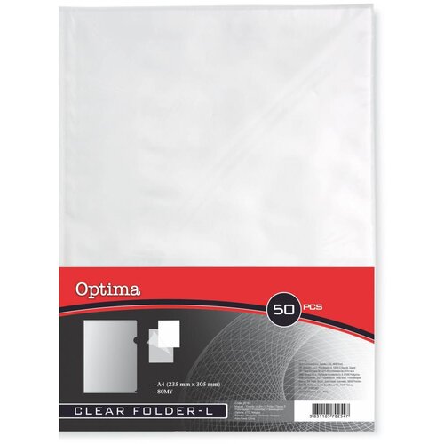 MAPA pvc l optima 80mic 1/50 20163 prozorna 235x305mm OPTIMA Cene