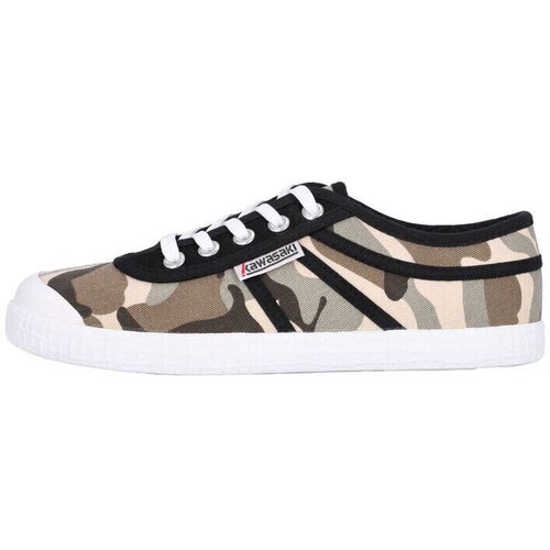 Kawasaki Camo Canvas Shoe K202417-ES 8885 Various Brown Smeđa Slike