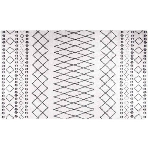  Perivi tepih crno-bijeli 120 x 170 cm Slike