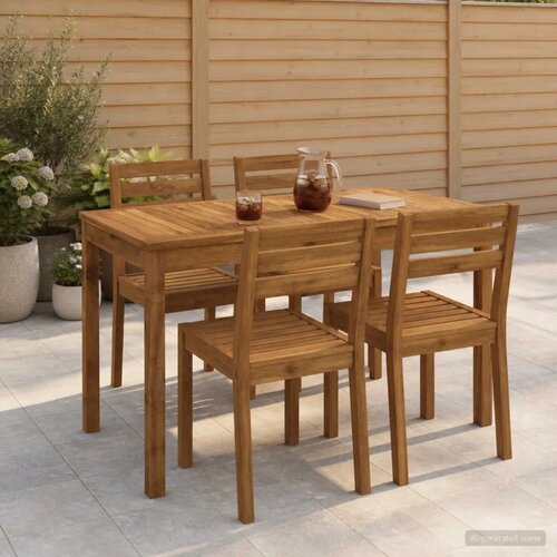  Stol za večeru u vrtu Prirodna 108 5 x 55 x 75 cm - Prirodna 108 5 x 55 x 75 cm Cijene