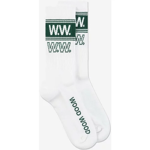 Wood Wood Čarape za muškarce, boja: bijela, 12249201.9517-WHITE