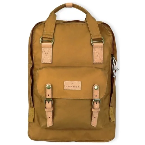 Doughnut Macaroon Large Reborn Backpack - Camel Smeđa