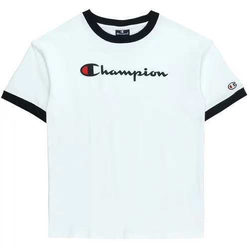 Champion Authentic Athletic Apparel Majica živo rdeča / črna / bela / off-bela
