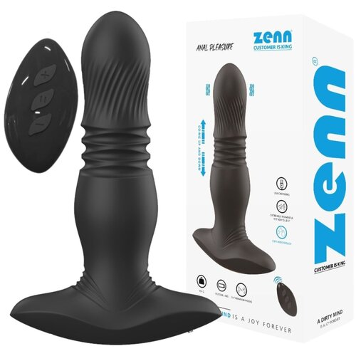 Zenn Vibracijski Analni Čep V010 Black Slike