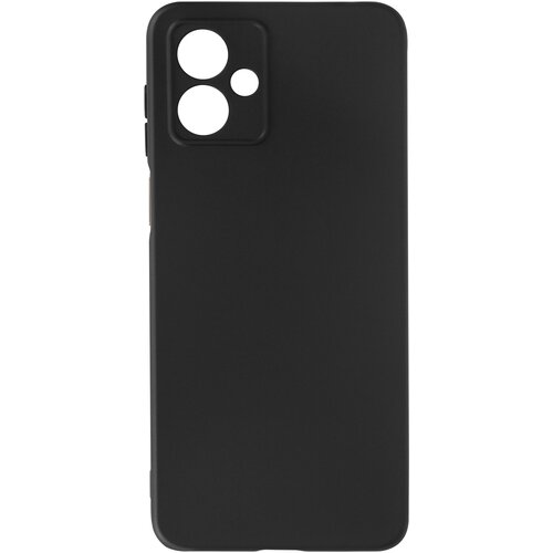 AVIZAR Mehak silikonski ovitek Motorola Moto G14, klasicni ovitek crn, (20917959) Cene