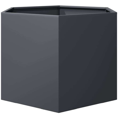 VidaXL Vrtna sadilica antracit &amp;scaron;esterokutna 69x60x45 cm čelična Slike