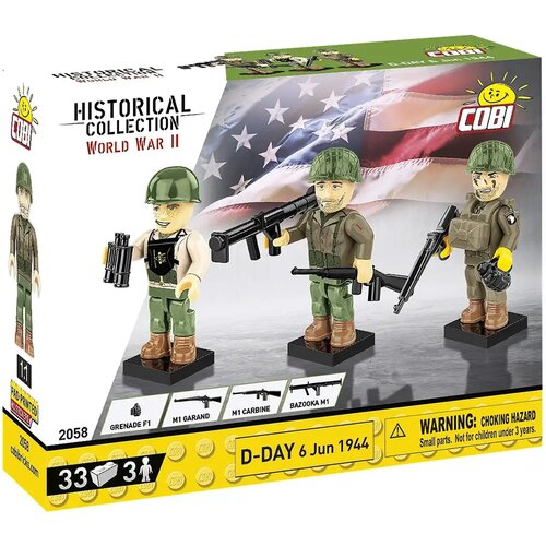 Cobi Toys COBI: Drugi svjetski rat, Dan D 6. lipnja 1944., set figurica (2058) Cene