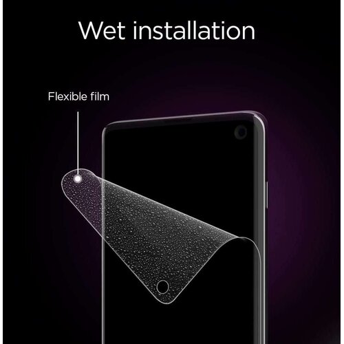 Spigen Neo Flex (2 kosa) za Samsung Galaxy S24 &amp;ndash; prozorna Slike