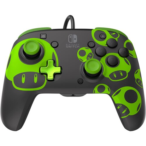 Nintendo SWITCH WIRED CONTROLLER REMATCH - 1UP GLOW IN THE DARK Slike
