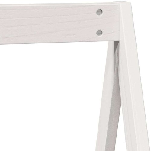 vidaXL Krov za dječji krevet bijeli 199x80,5x88 cm masivna borovina Cijene