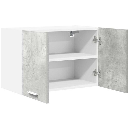  ormarić 2 pcs Beton siva i bijela 60 x 31 x 40 cm Slike