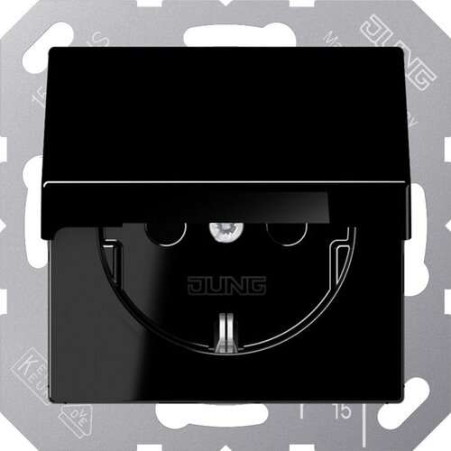 Jung SCHUKO vtičnica 16A 250V A 1520 KL SW, (20888157) Slike